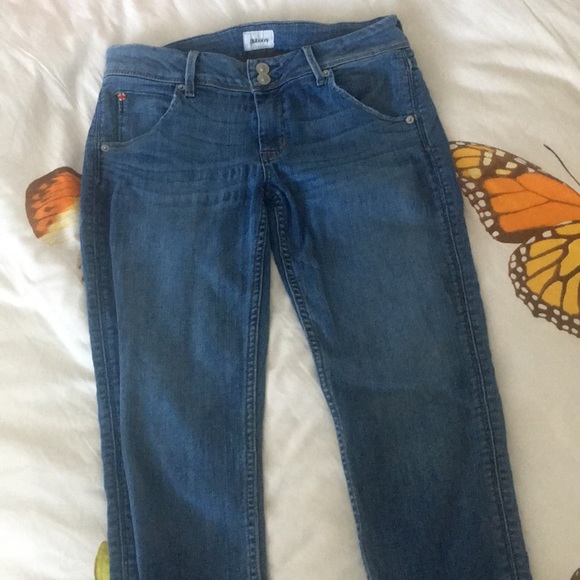 💎EUC💎 Hudson Collin Flap Skinny Crop Jeans - Picture 4 of 6